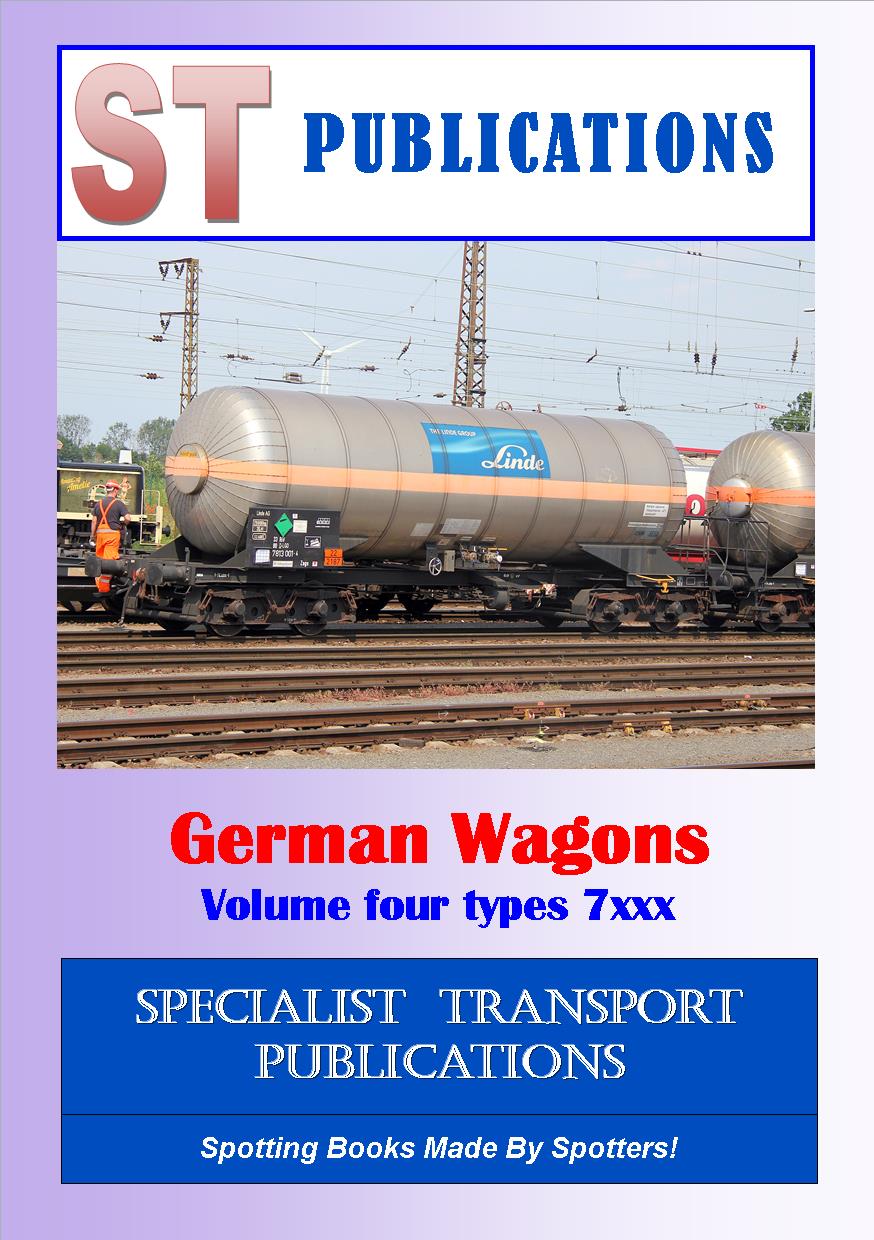 Cover of German Wagons Volume Four types 7xxx