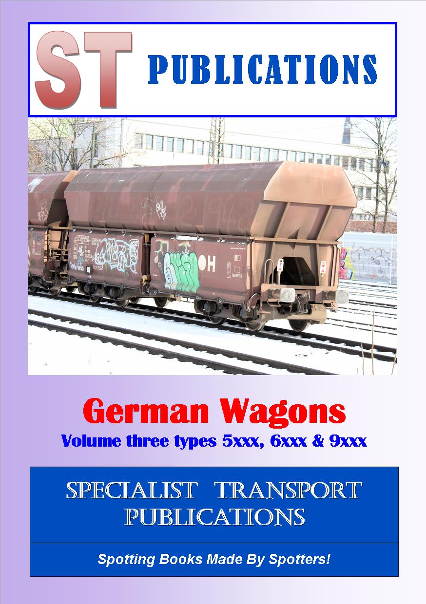 Cover of German Wagons Volume Three Types 5xxx, 6xxx & 9xxx 