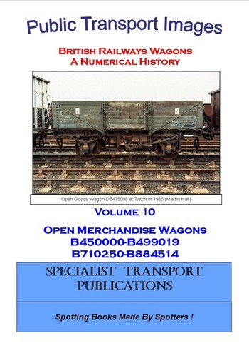 Cover of British Railways Wagons - a Numerical History - Open Merchandise Wagons