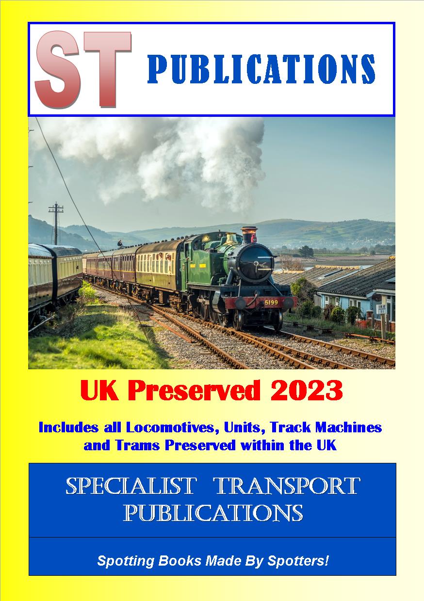Cover of UK Preserved Locos, Units, Track Machines and Trams 2022