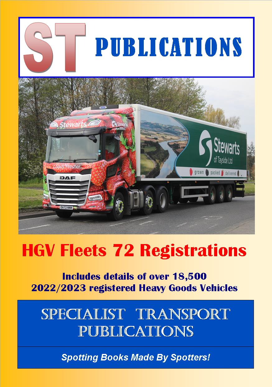 Cover of HGV Fleets 72 Registrations
