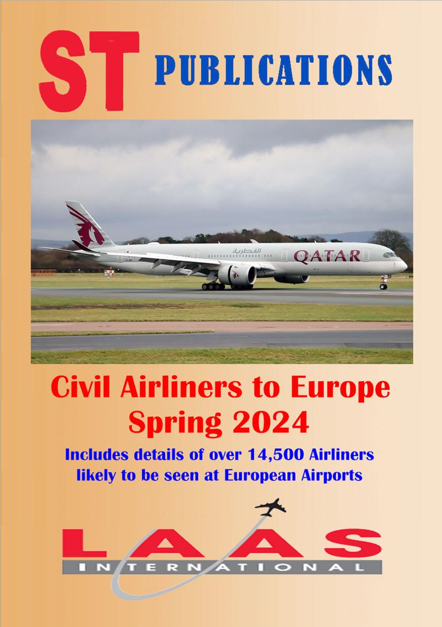 Specialist Transport Publications Civil Airlines to Europe Spring 2024