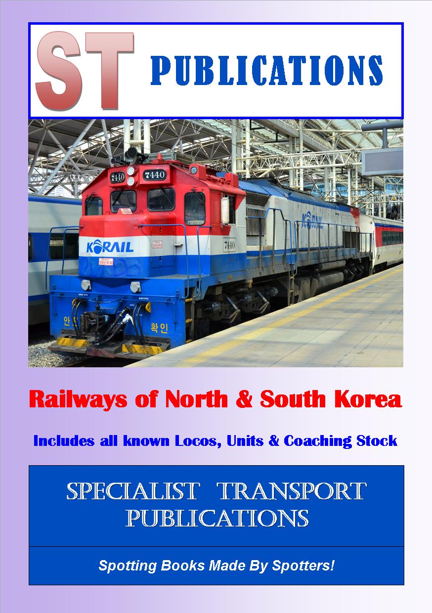 Cover of Railways of North and South Korea