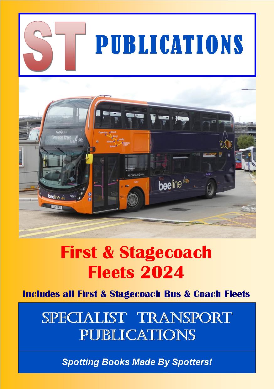 Cover of First and Stagecoach Bus Fleets 2022